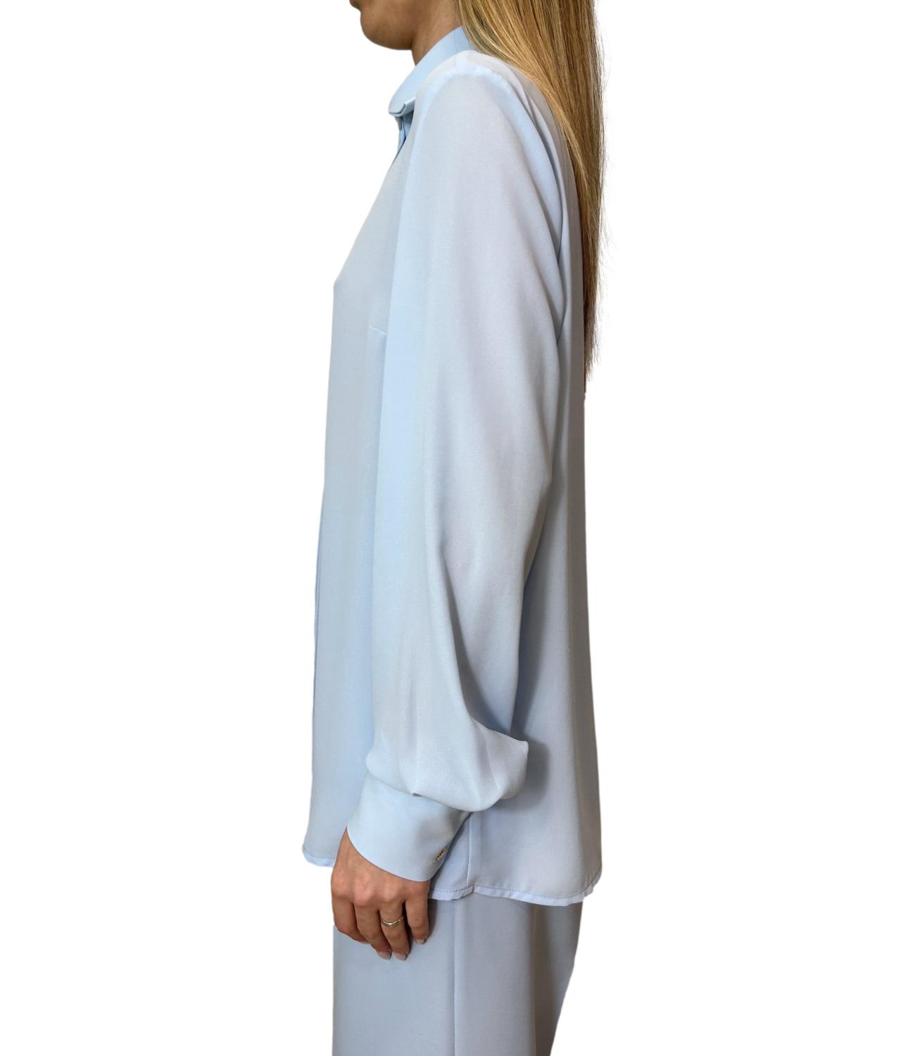 Silence Limited Camicia NECKTIE SHIRT Sky Donna