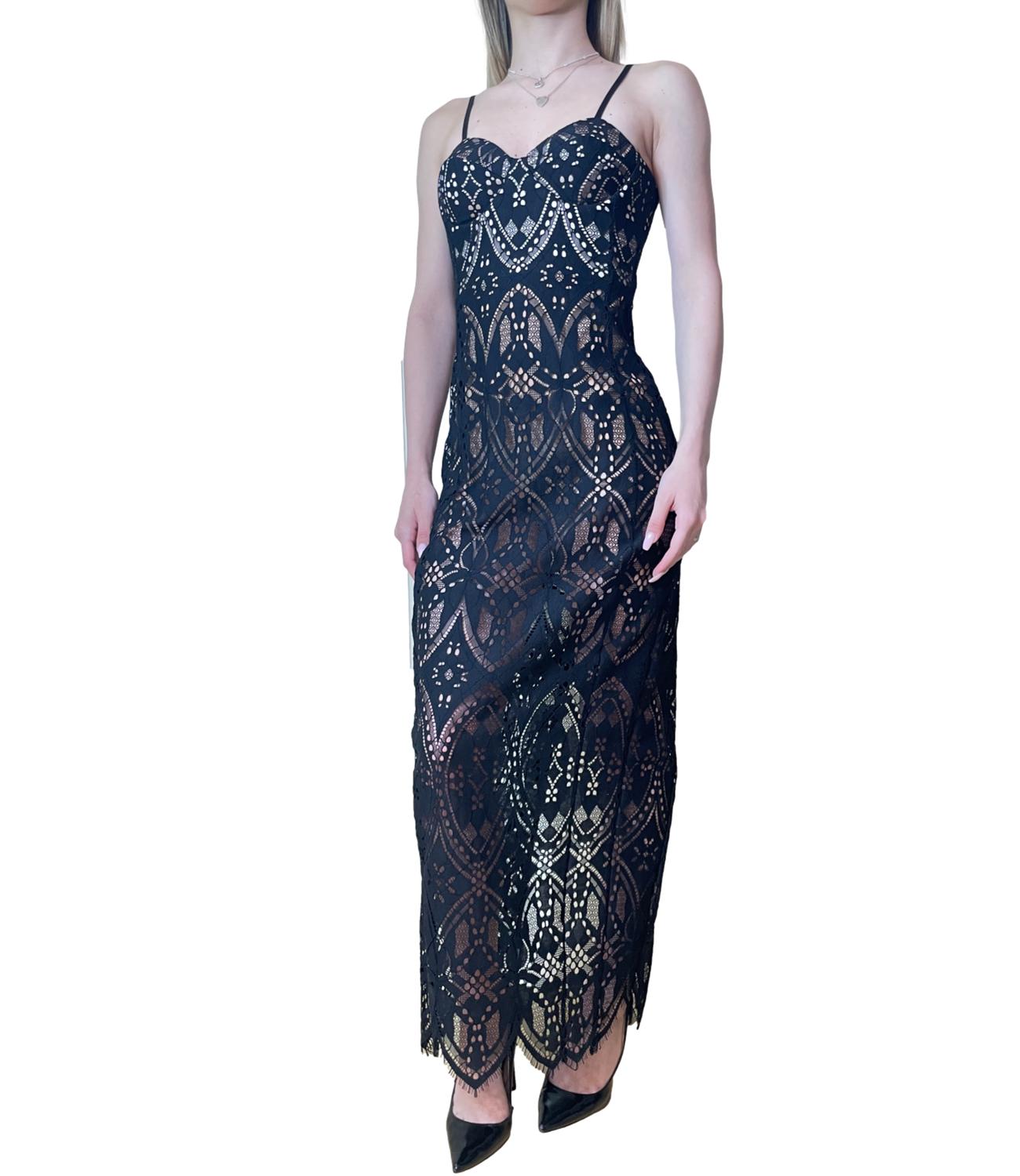 Silence Limited Abito Desire Black Donna