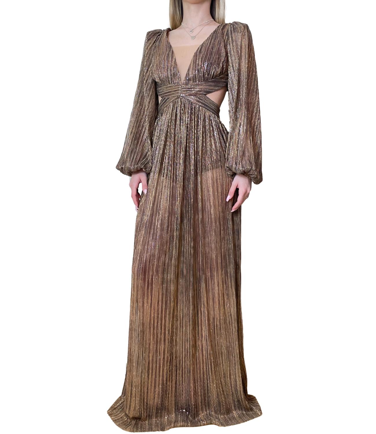 Silence Limited Abito New Artemyd Bronzo Donna