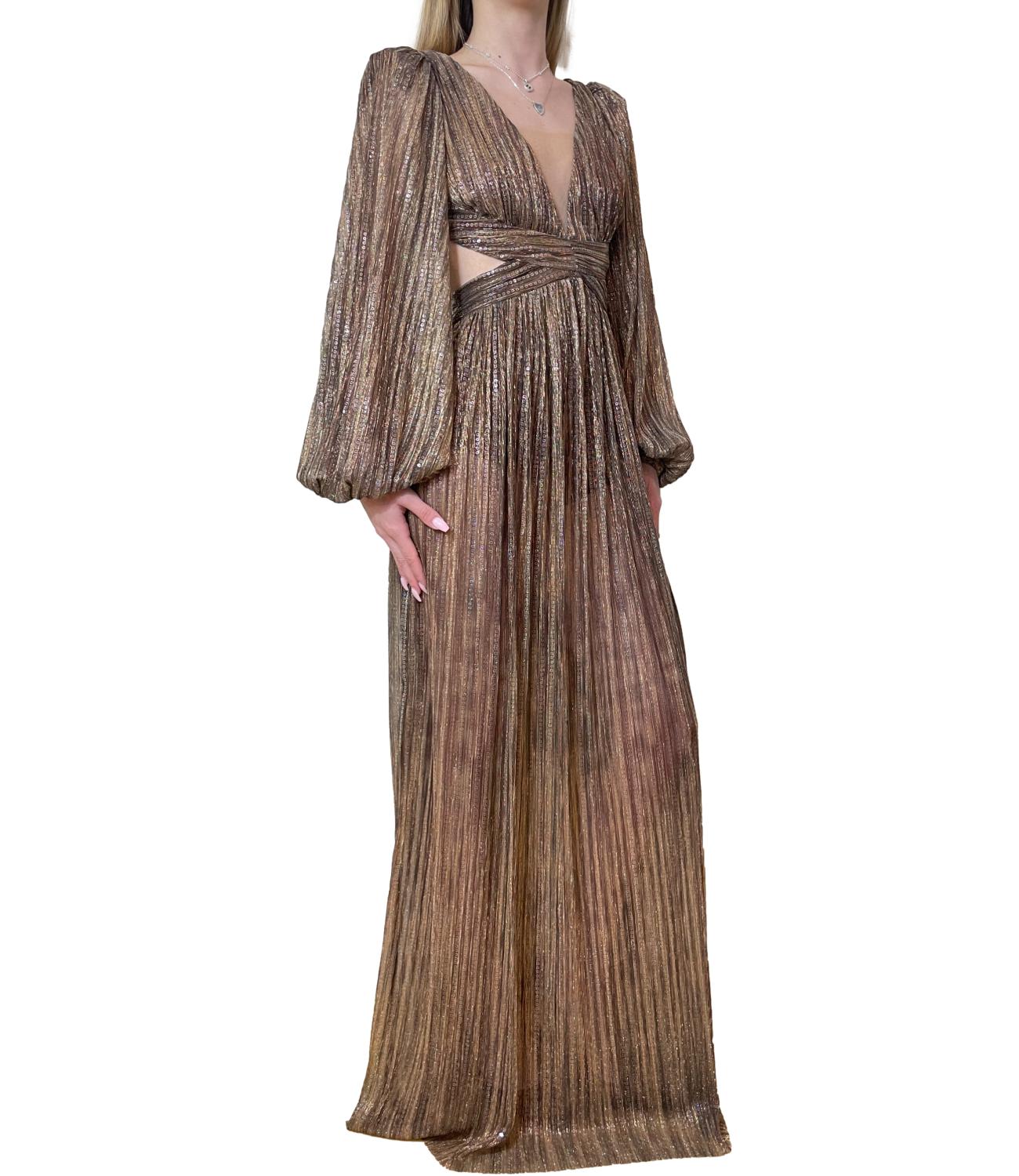 Silence Limited Abito New Artemyd Bronzo Donna
