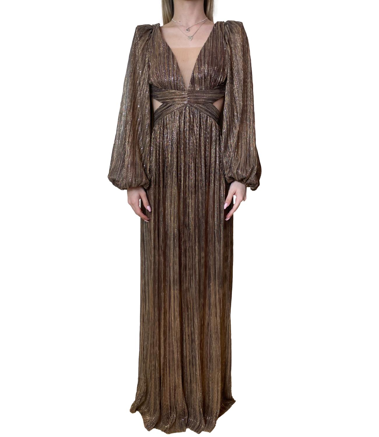 Silence Limited Abito New Artemyd Bronzo Donna