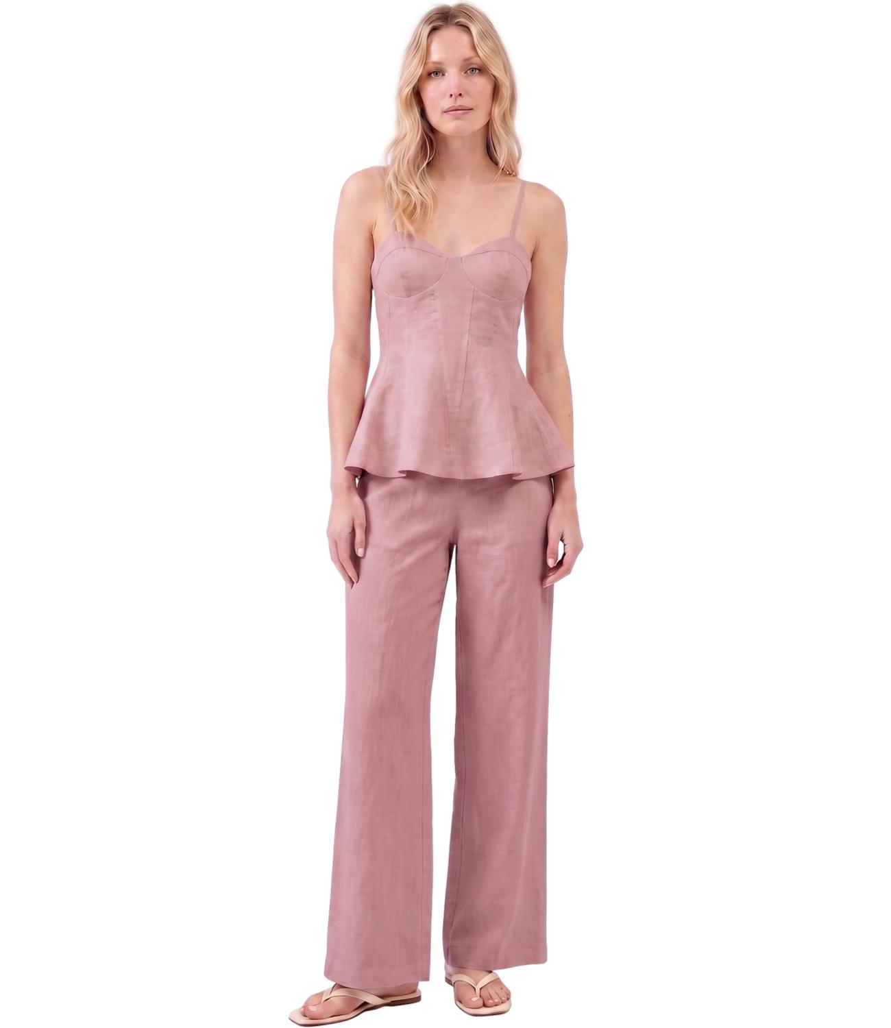 Silence Limited Pantalone New Coffee da Donna