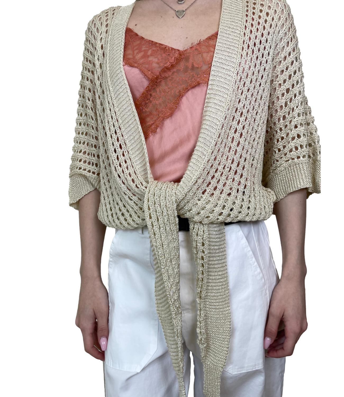 Studio it Cardigan Avorio da Donna