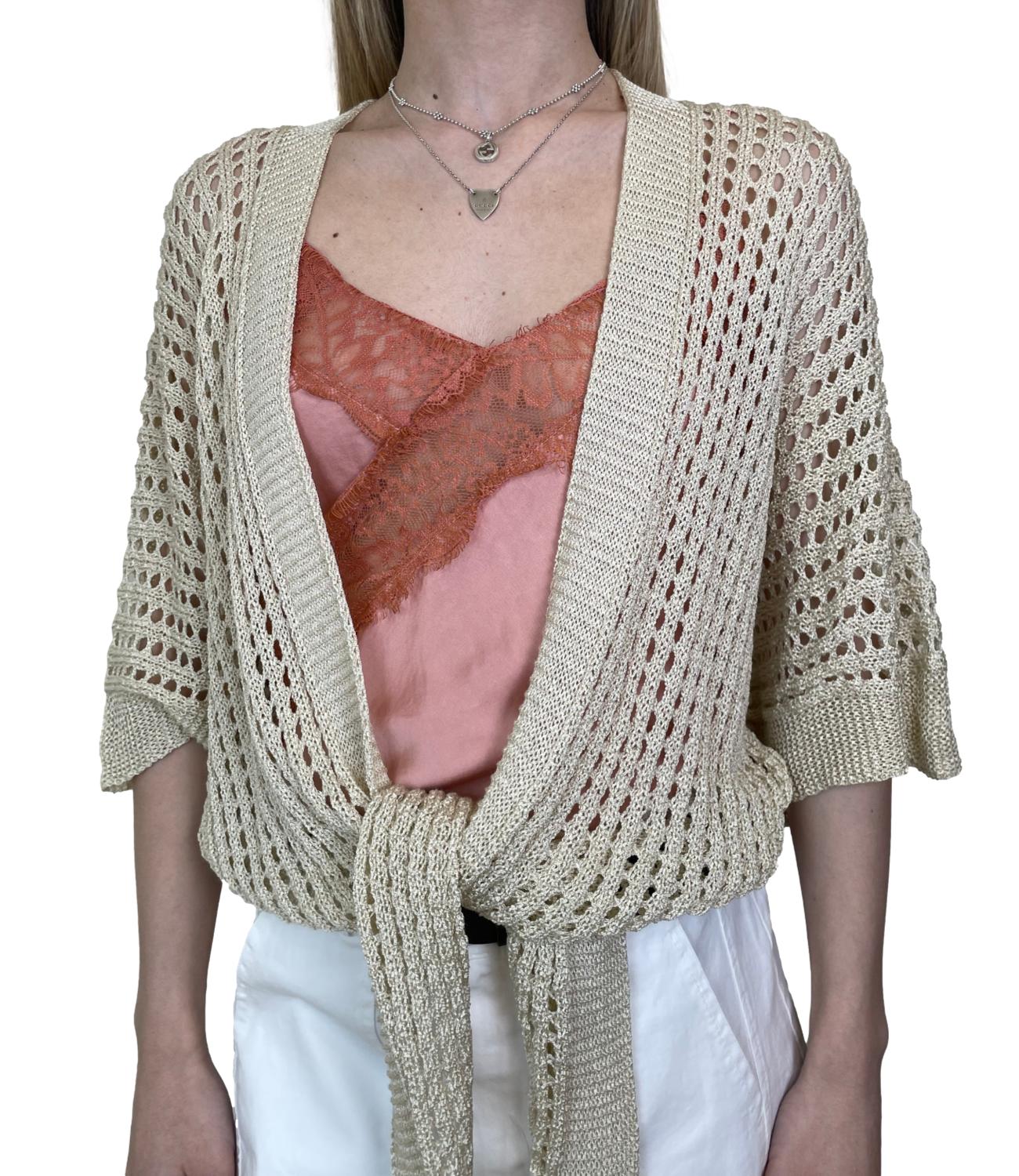 Studio it Cardigan Avorio da Donna