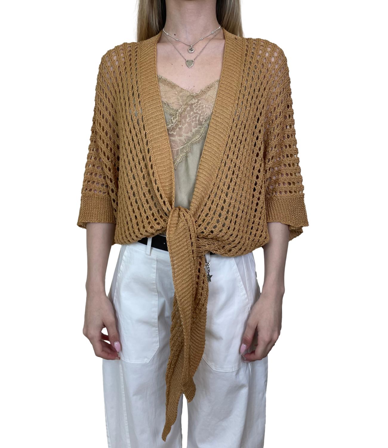 Studio it Cardigan Cammello da Donna