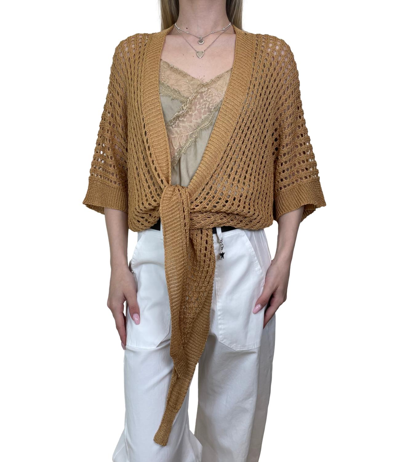 Studio it Cardigan Cammello da Donna