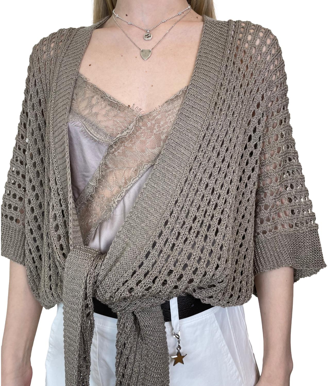 Studio it Cardigan Tortora da Donna