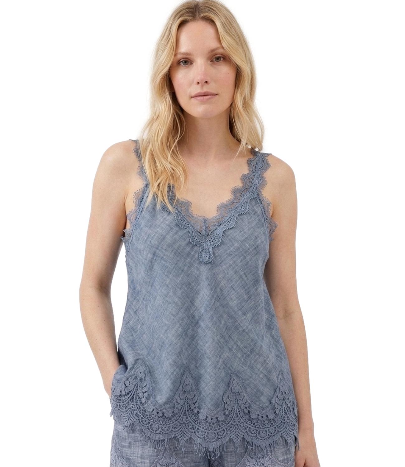 Studio it Top Blu da Donna