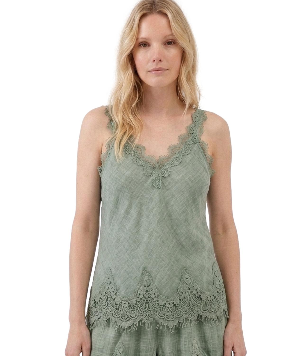 Studio it Top Verde da Donna