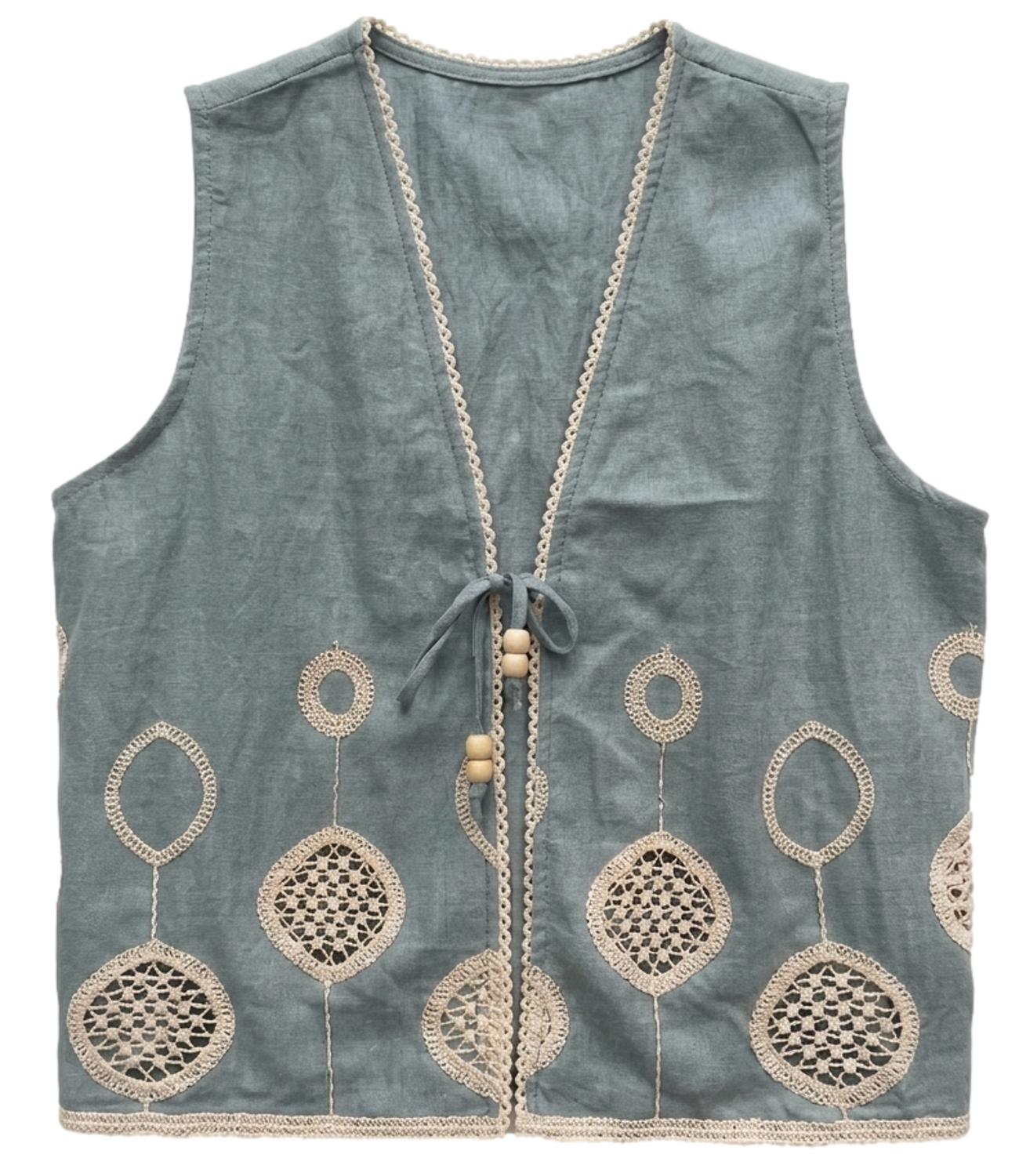 Studio it Gilet Verde da Donna