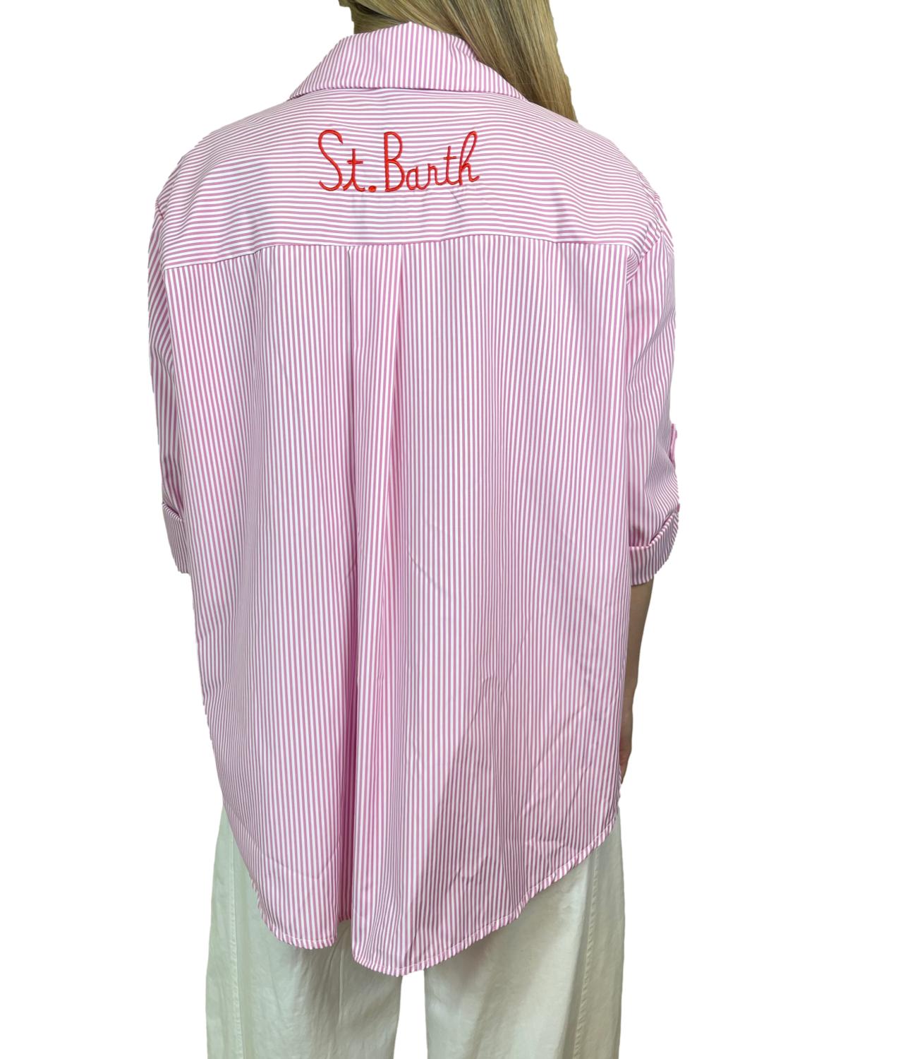 Studio It Camicia Riga Rosa Donna