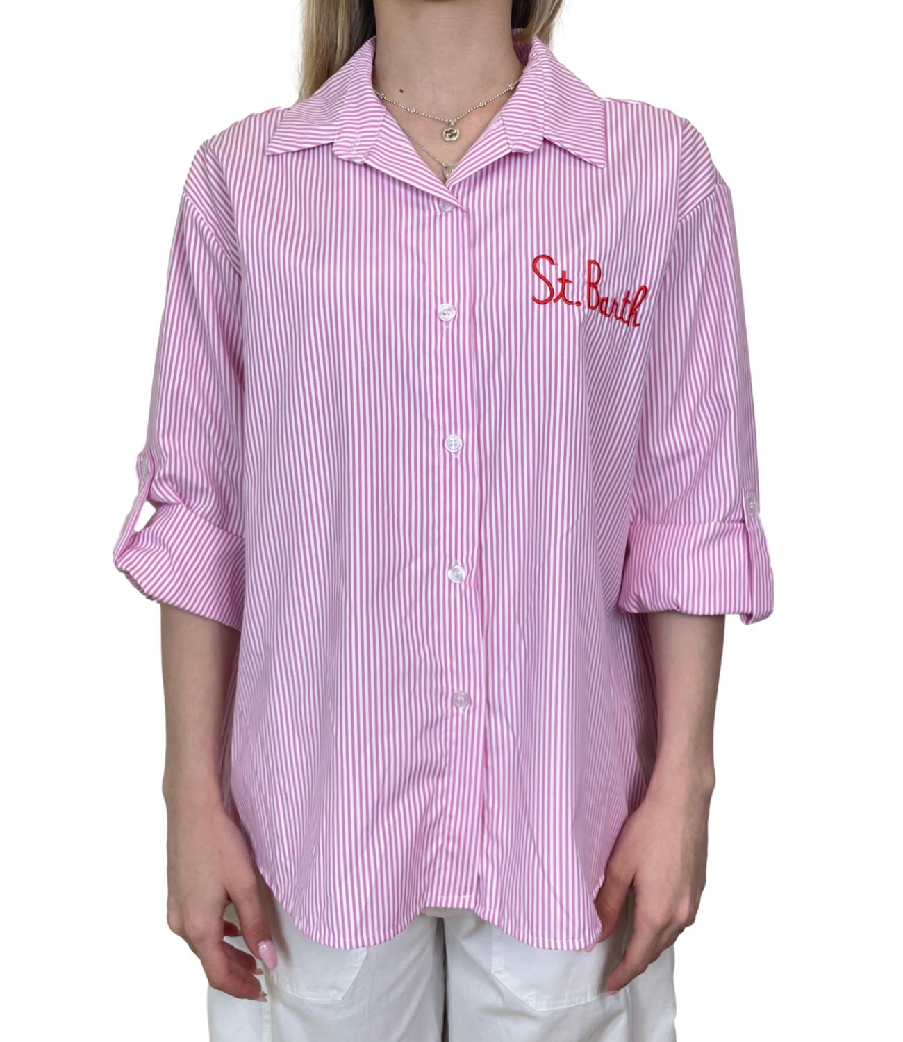 Studio It Camicia Riga Rosa Donna