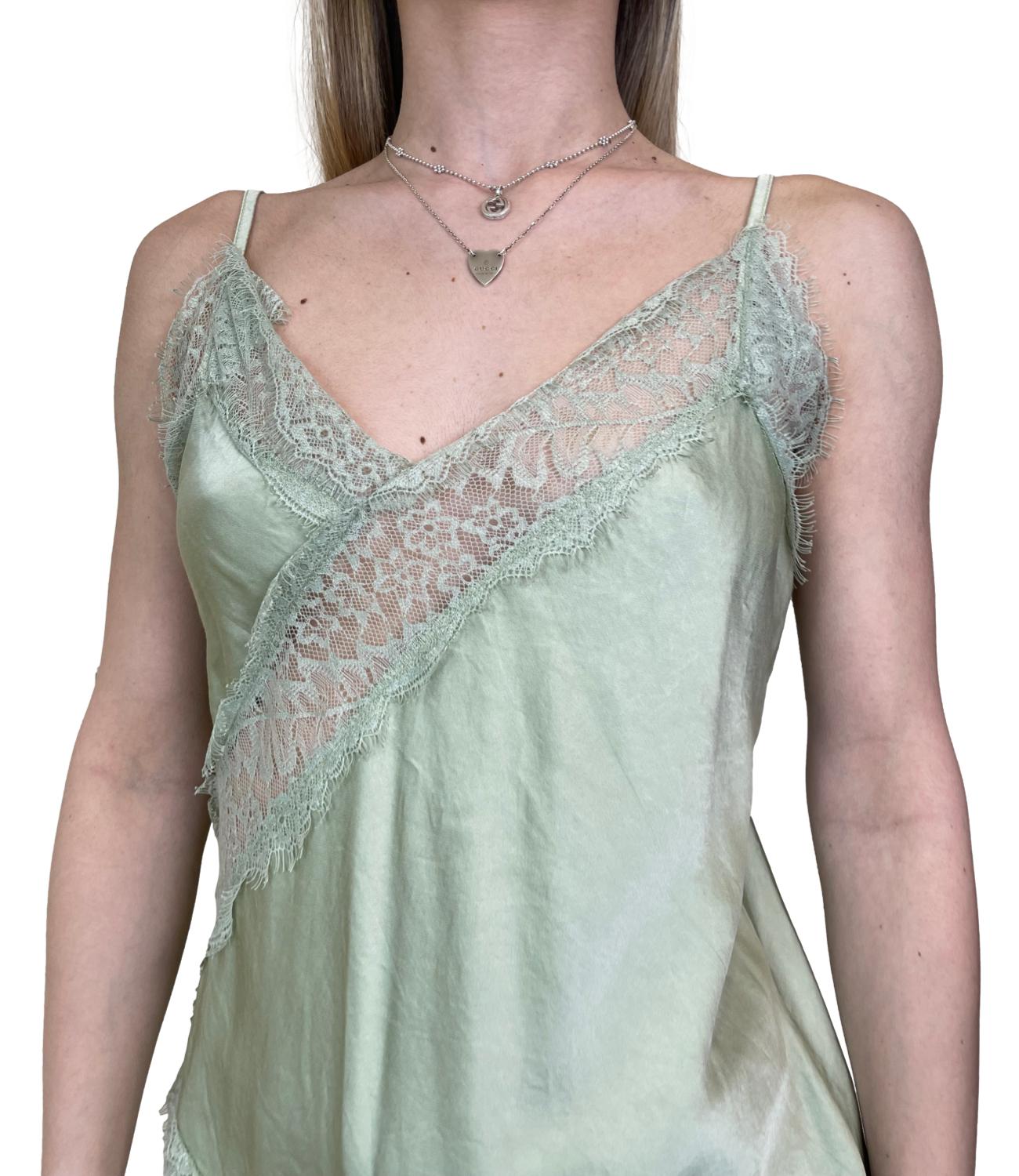 Studio it Canotta Verde Menta da Donna