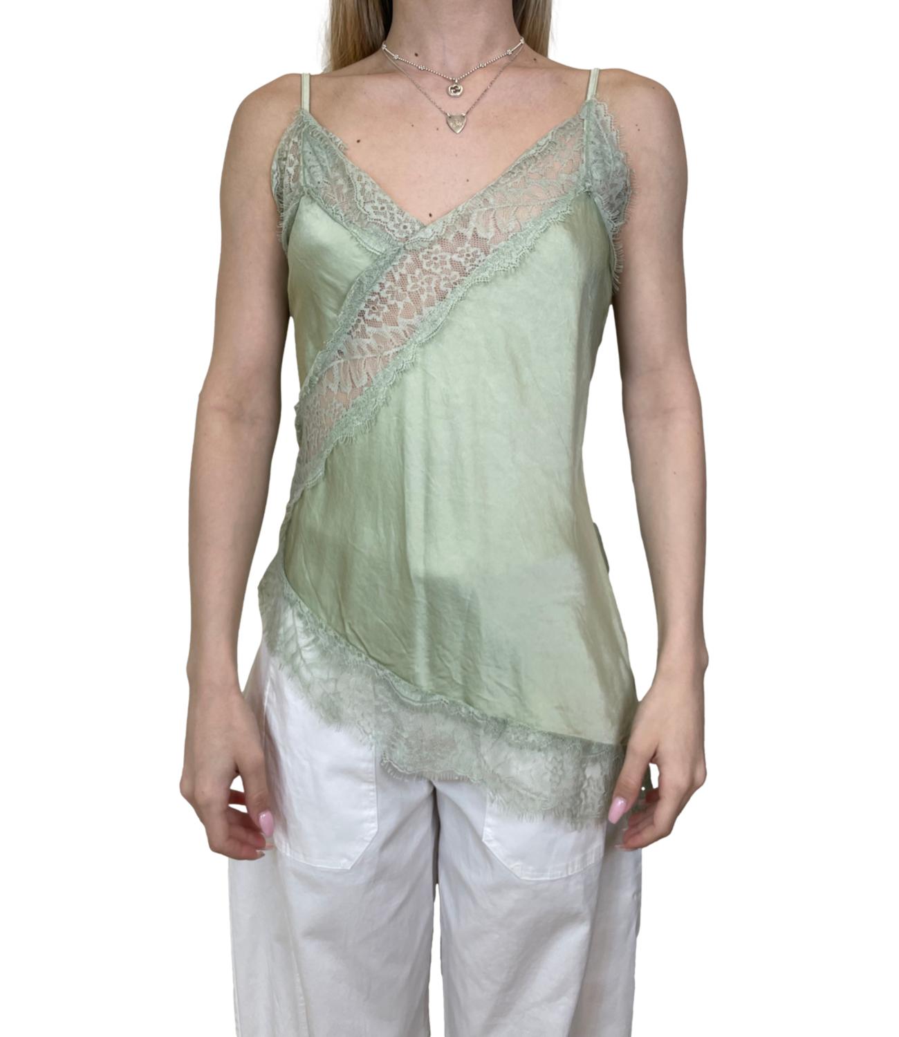 Studio it Canotta Verde Menta da Donna