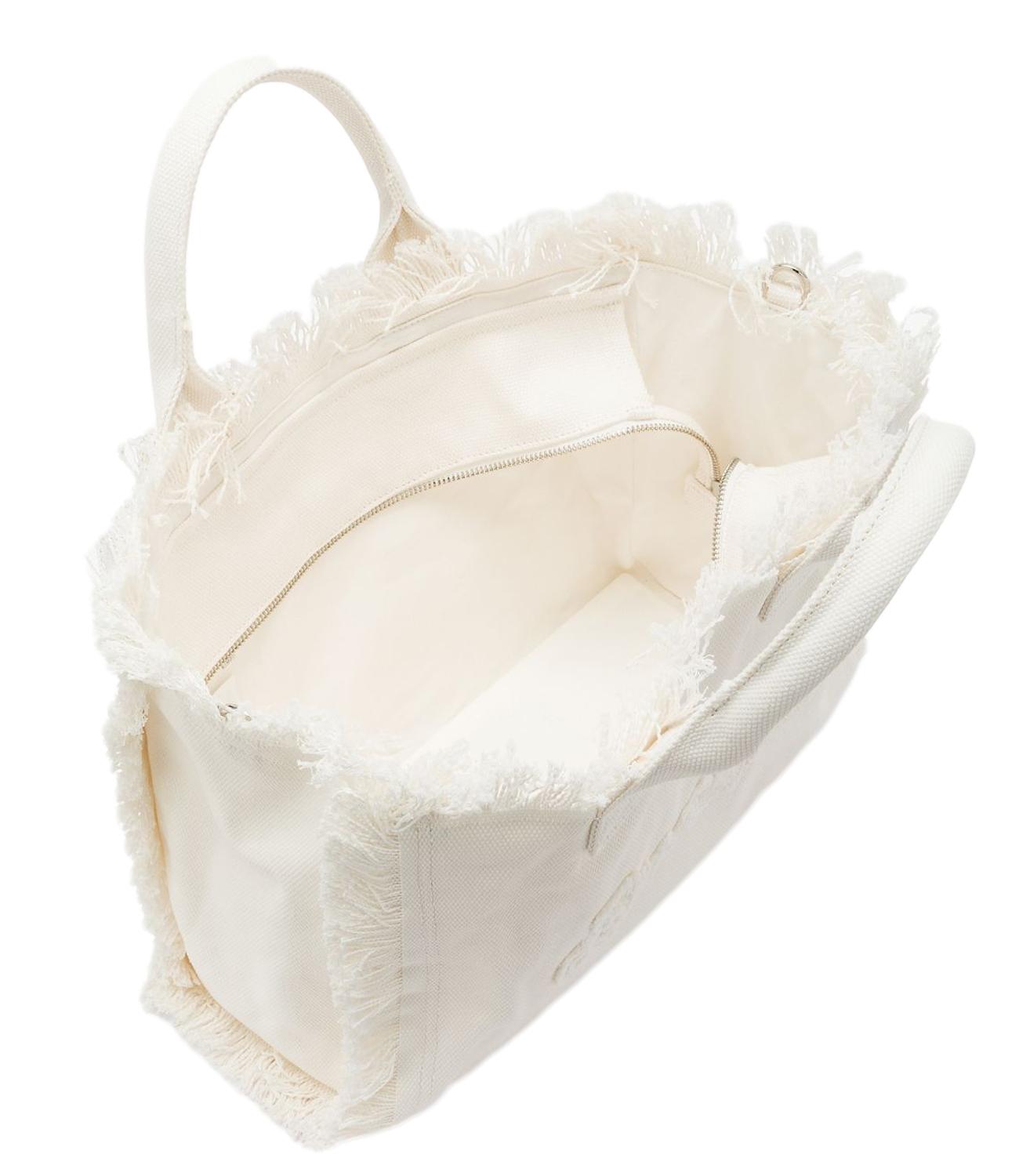Sun68 Borsa Cali Frange Bianco Panna Donna
