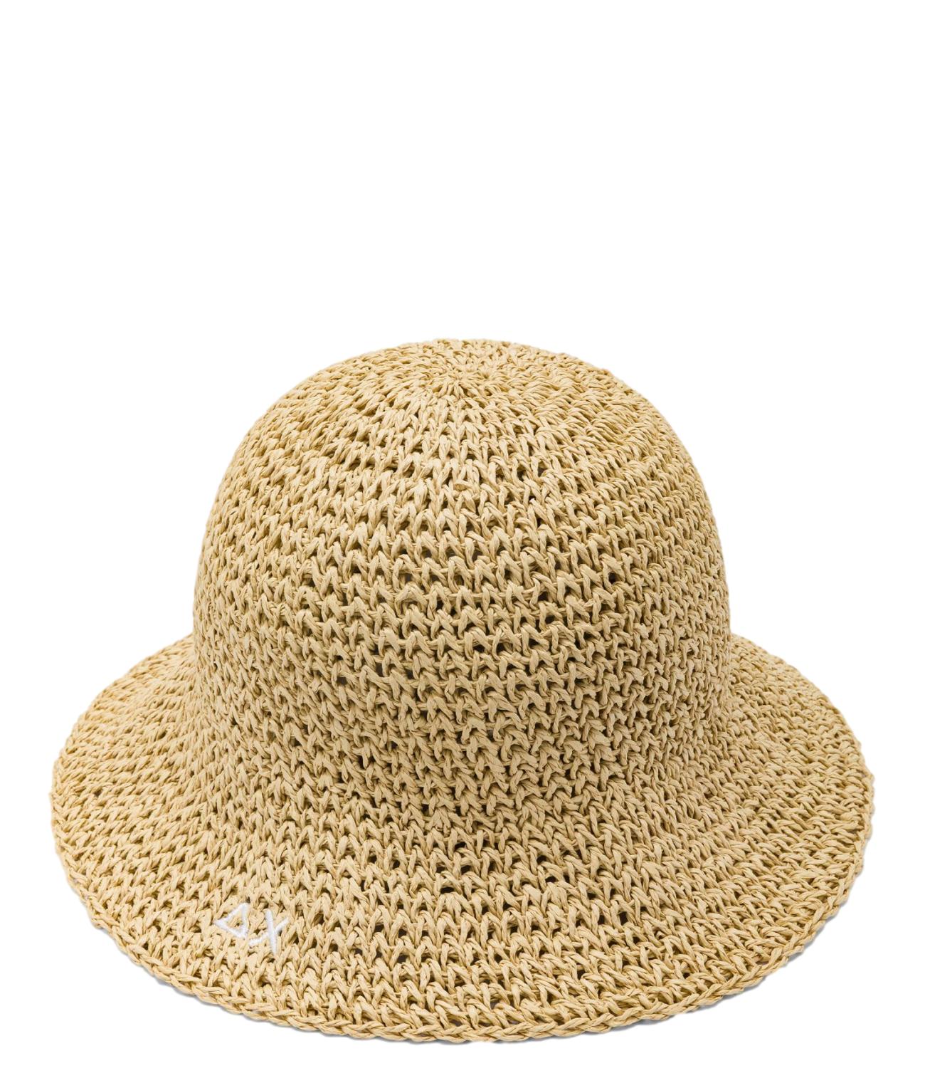 Sun68 Cappello Rafia Beige Donna
