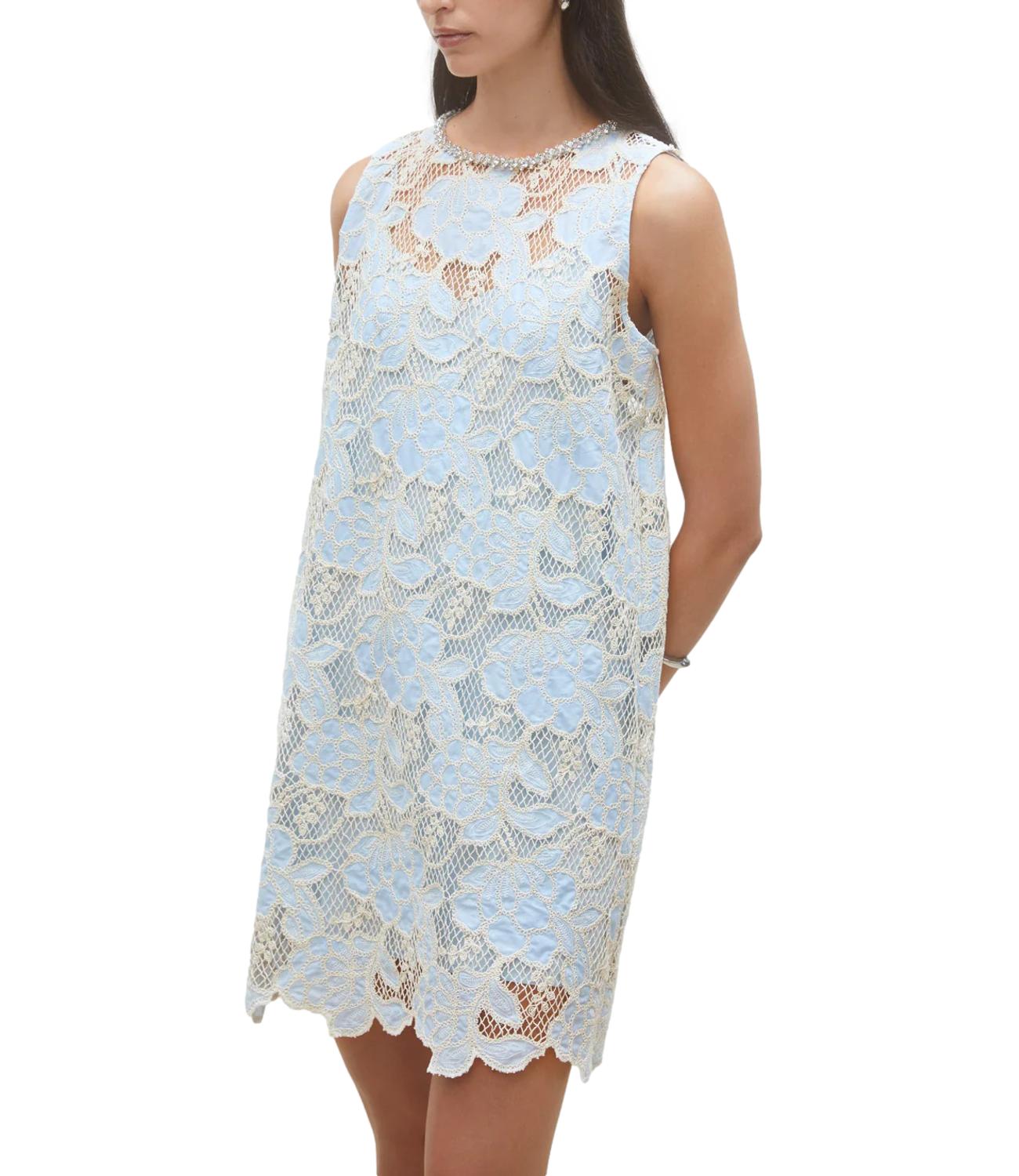 Suncoo Abito CERISE Bleu Ciel Donna