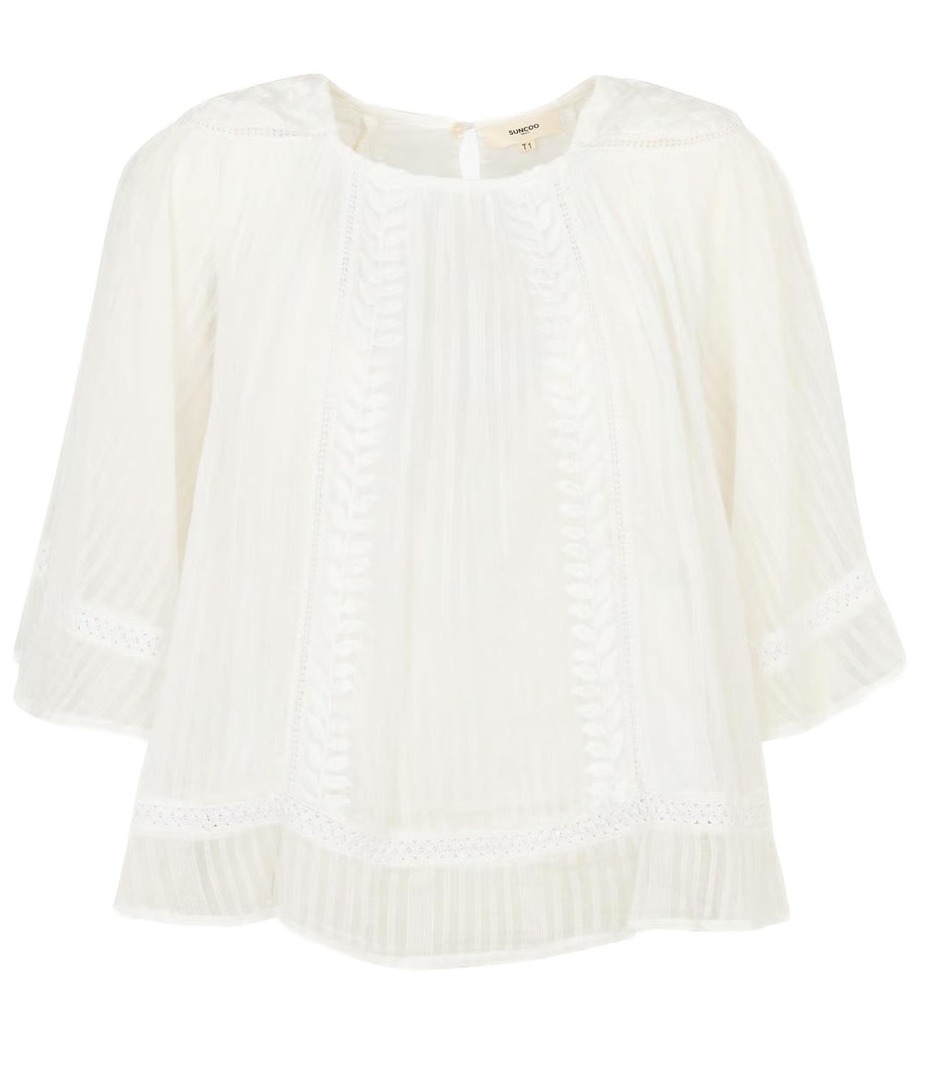 Suncoo Blusa Blanc Casse da Donna
