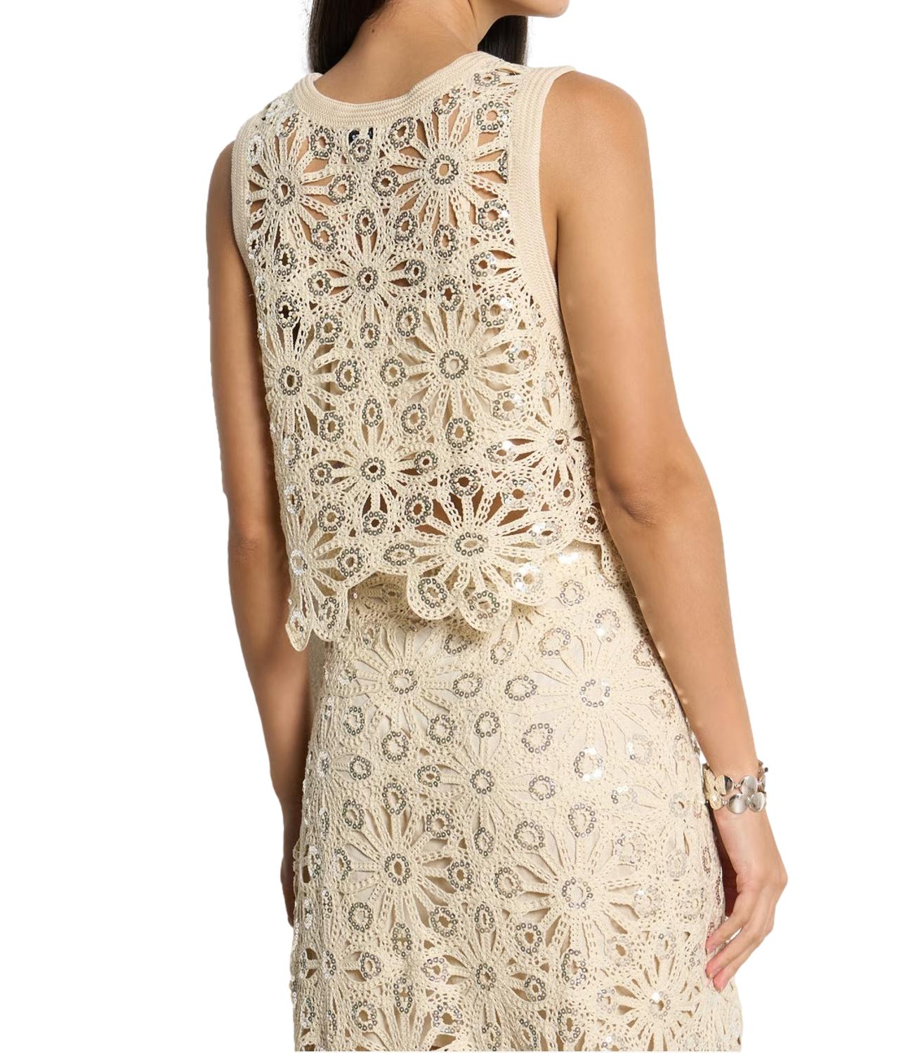 Suncoo Blusa Lois Beige Donna