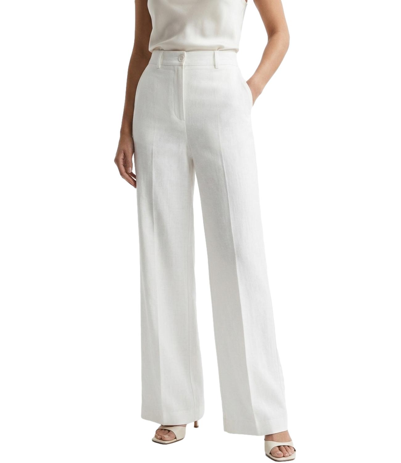 Susy Mix Pantalone Panna da Donna