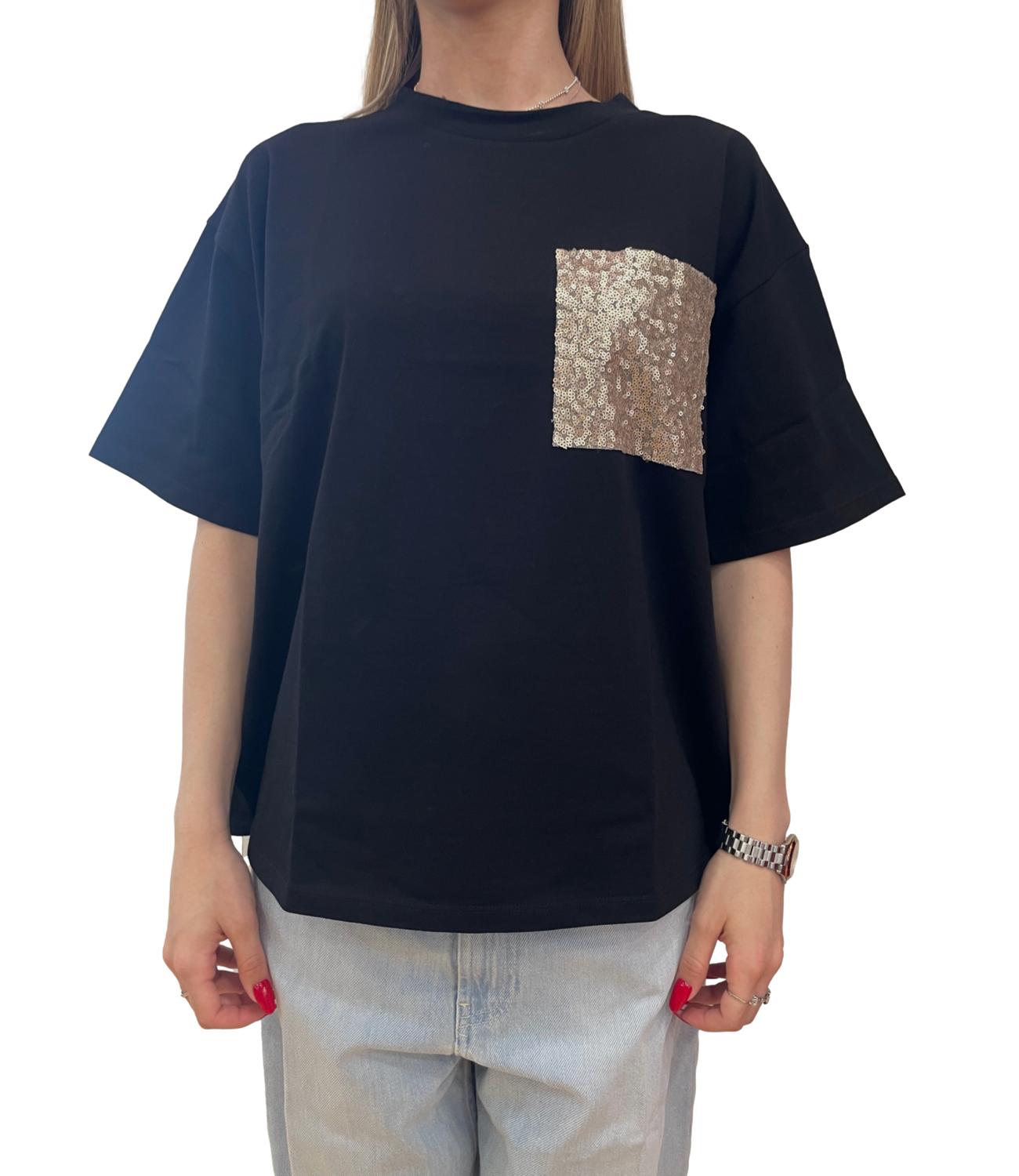 Susy Mix Maglia Nero da Donna
