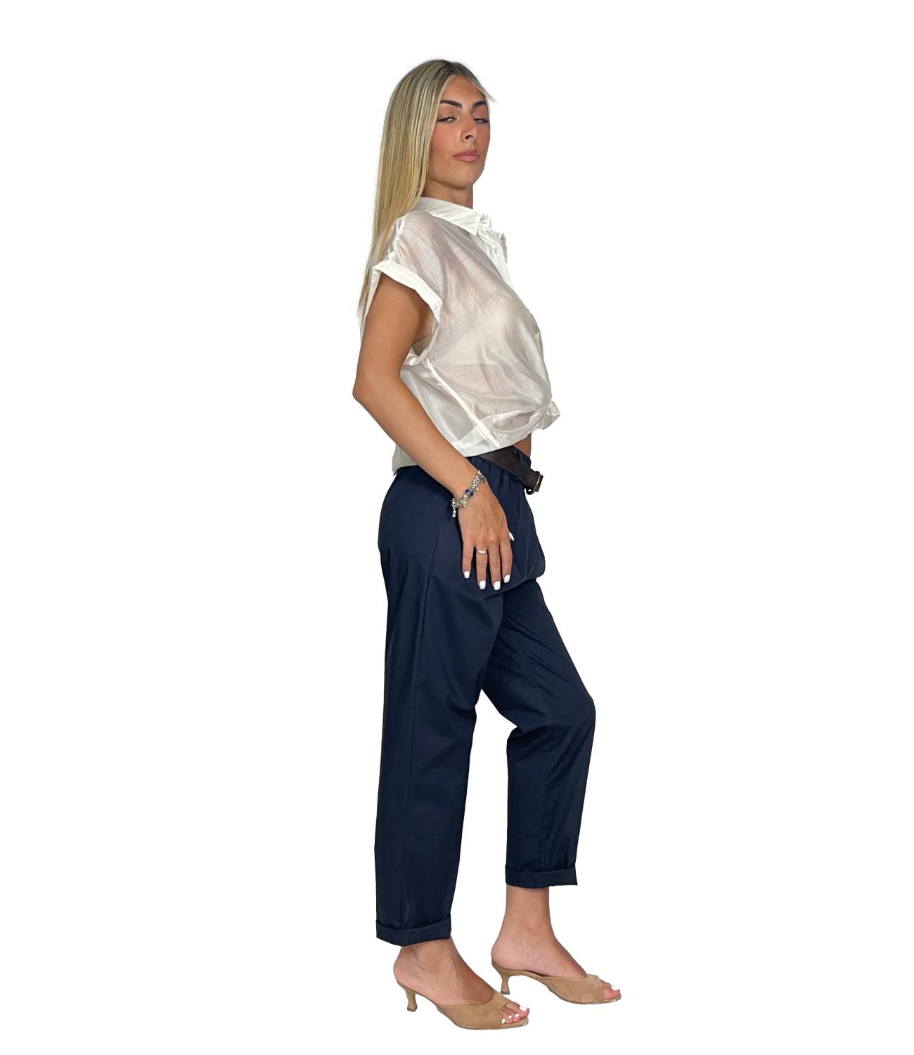 Susy Mix Pantalone Blu da Donna