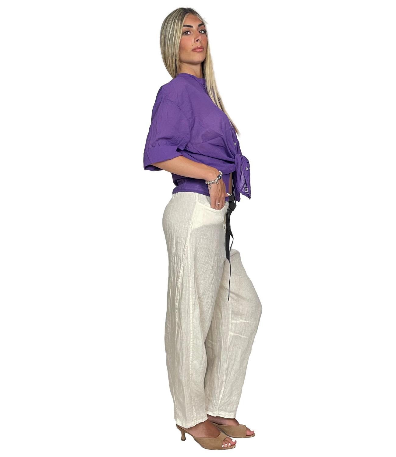 Susy Mix Pantalone Latte da Donna