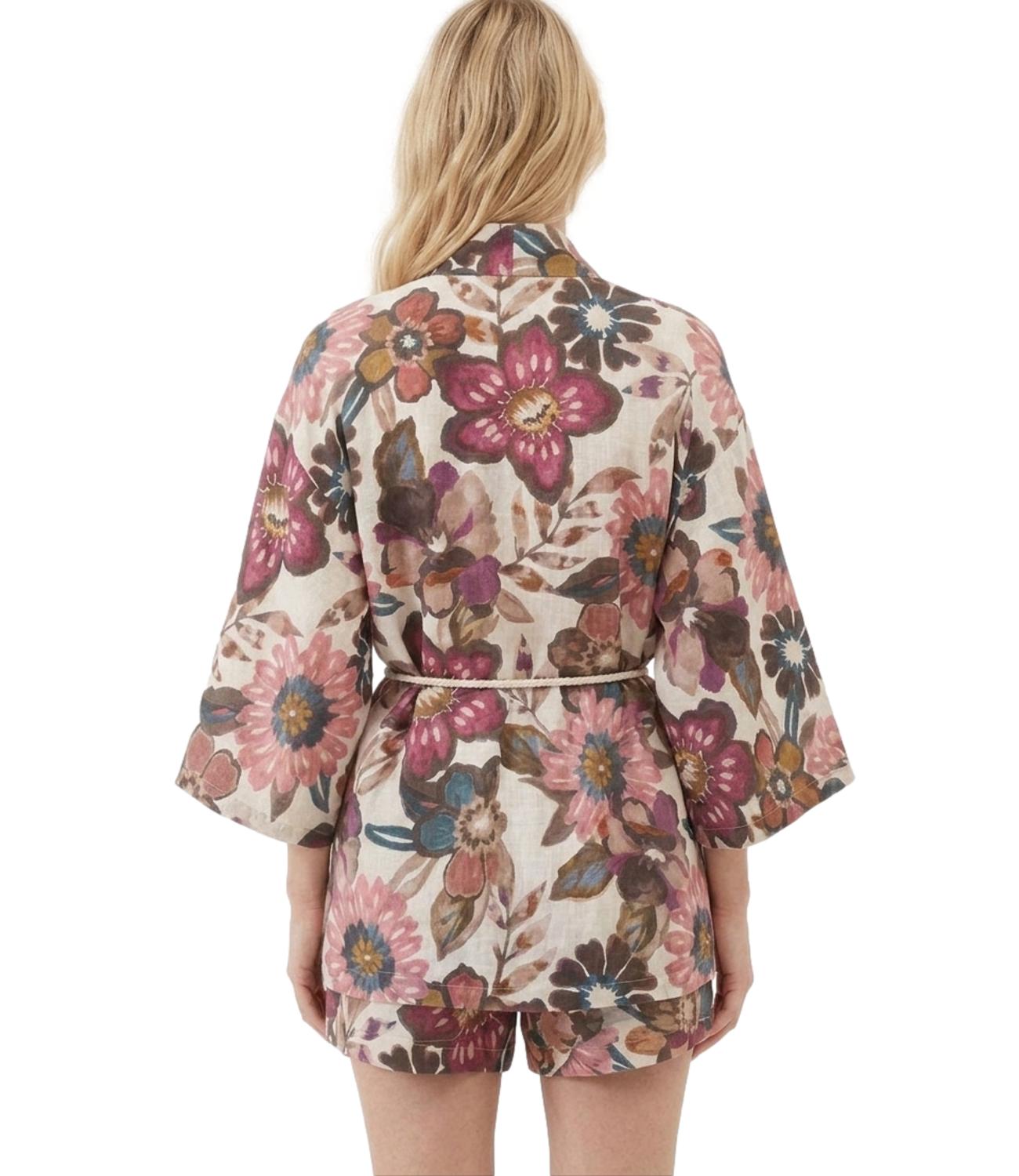 Susy Mix Kimono Latte da Donna