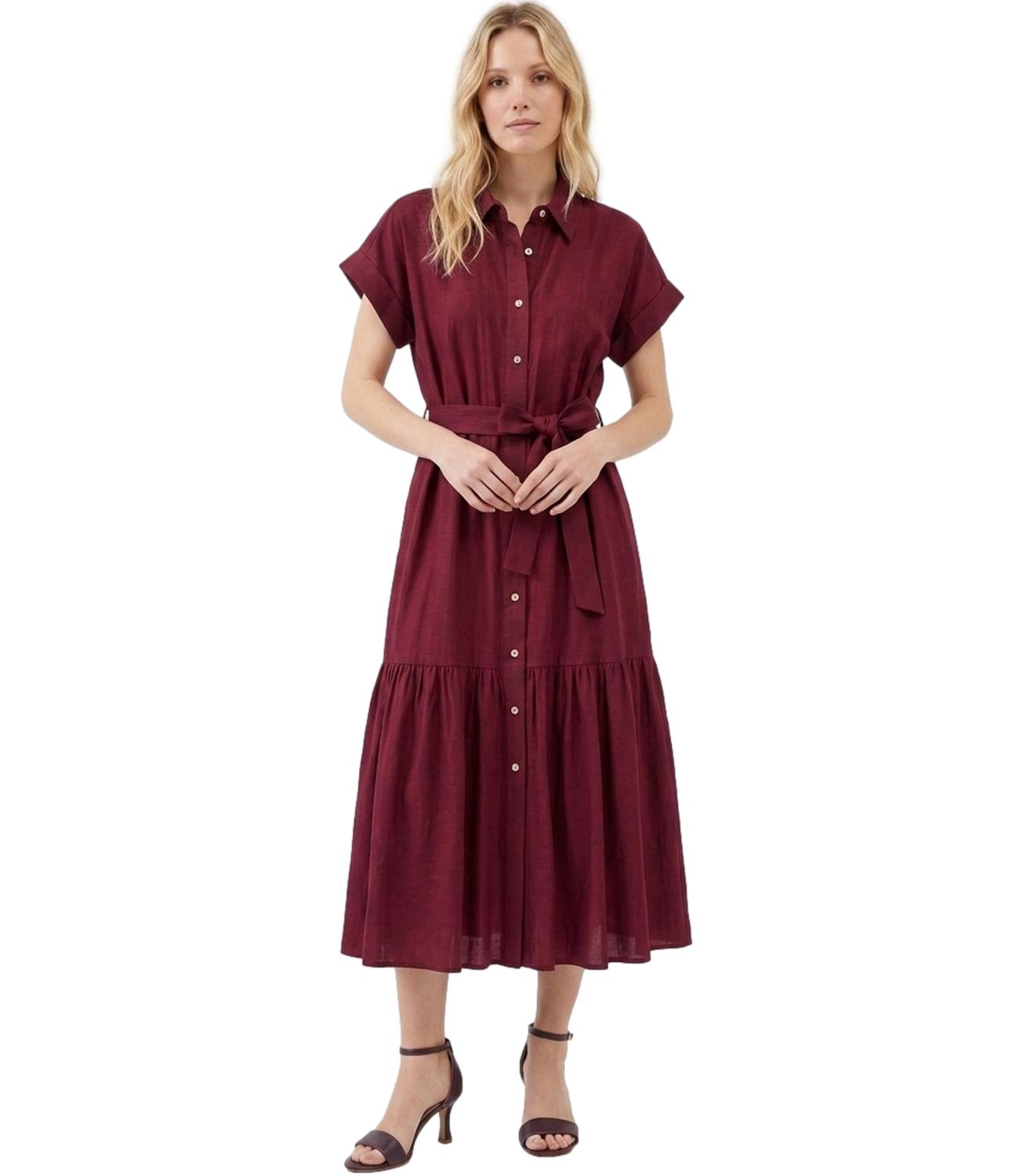 Susy Mix Abito Rosso India da Donna