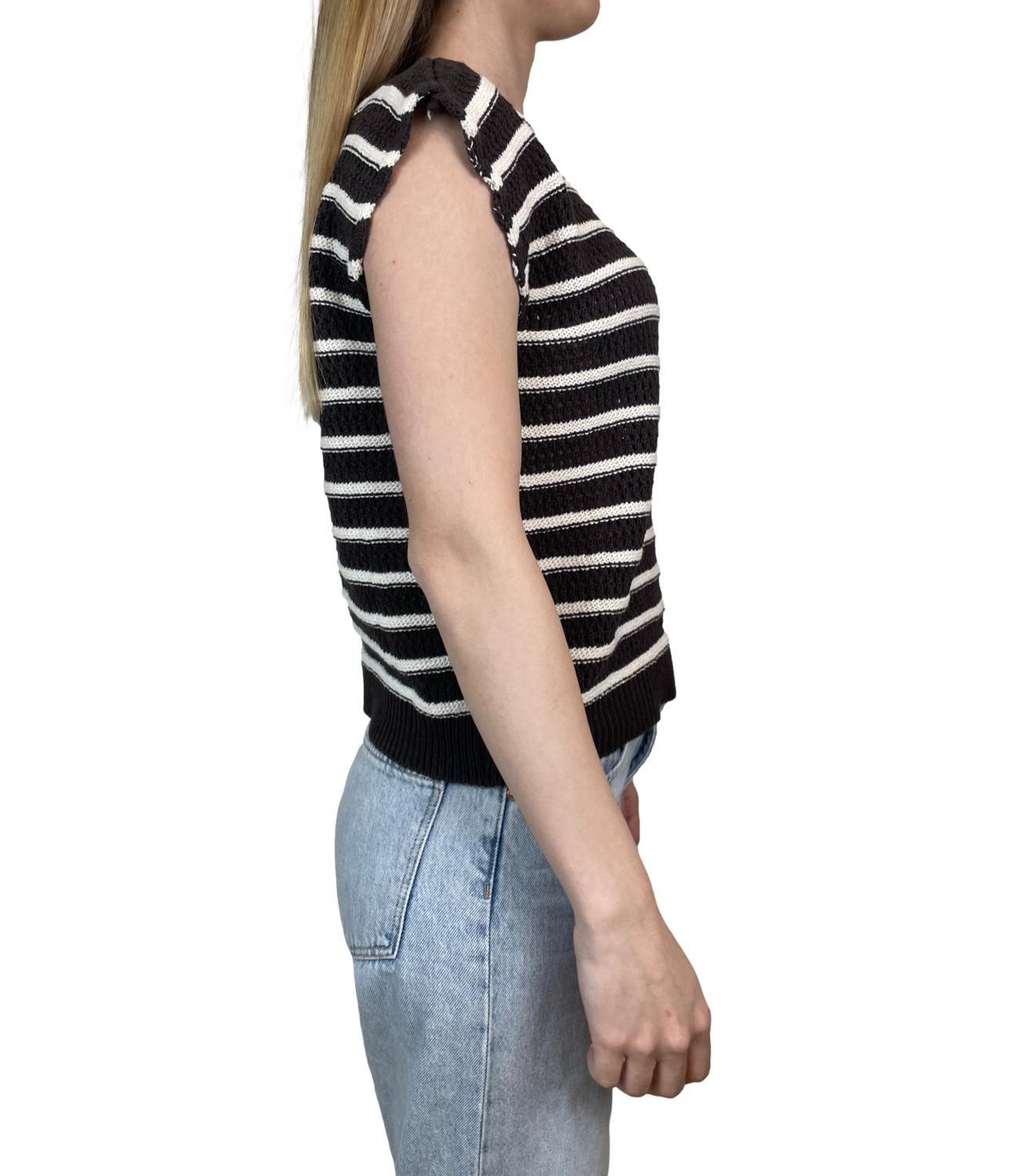 Susy Mix Gilet Riga Moro Donna