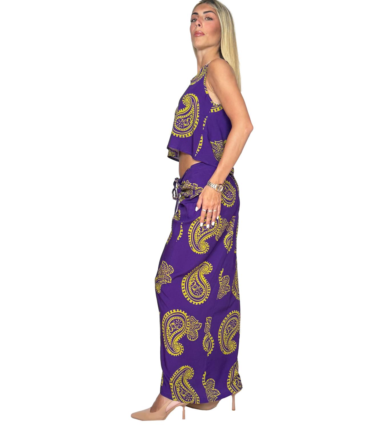 Susy Mix Canotta Viola da Donna