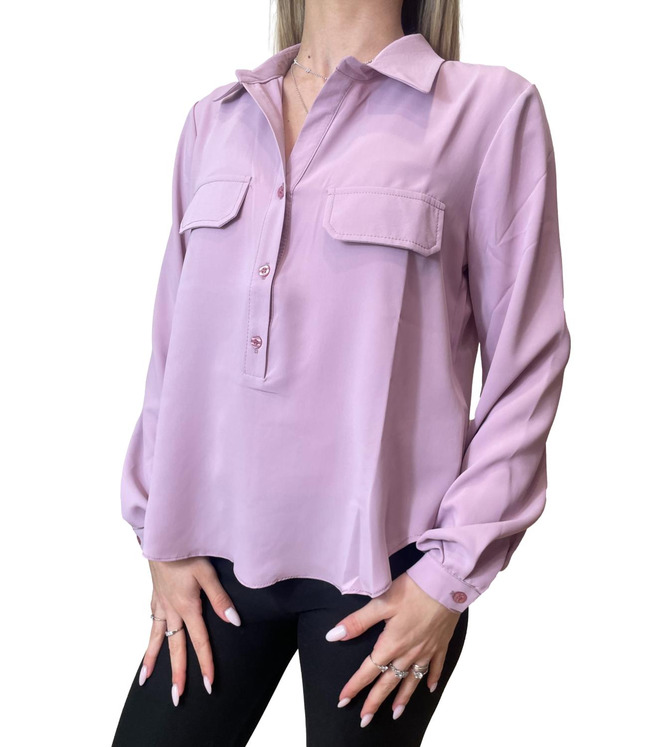 Susy Mix Camicia Lilla da Donna