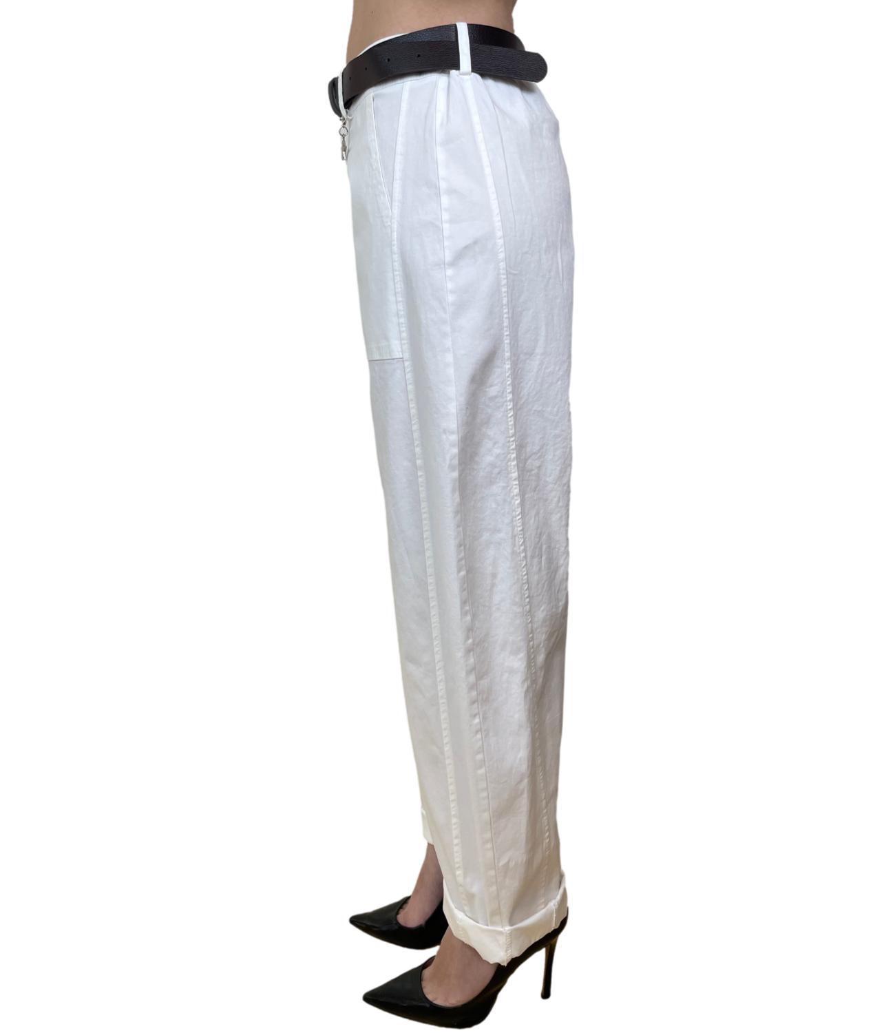 Susy Mix Pantalone Ovetto Latte Donna