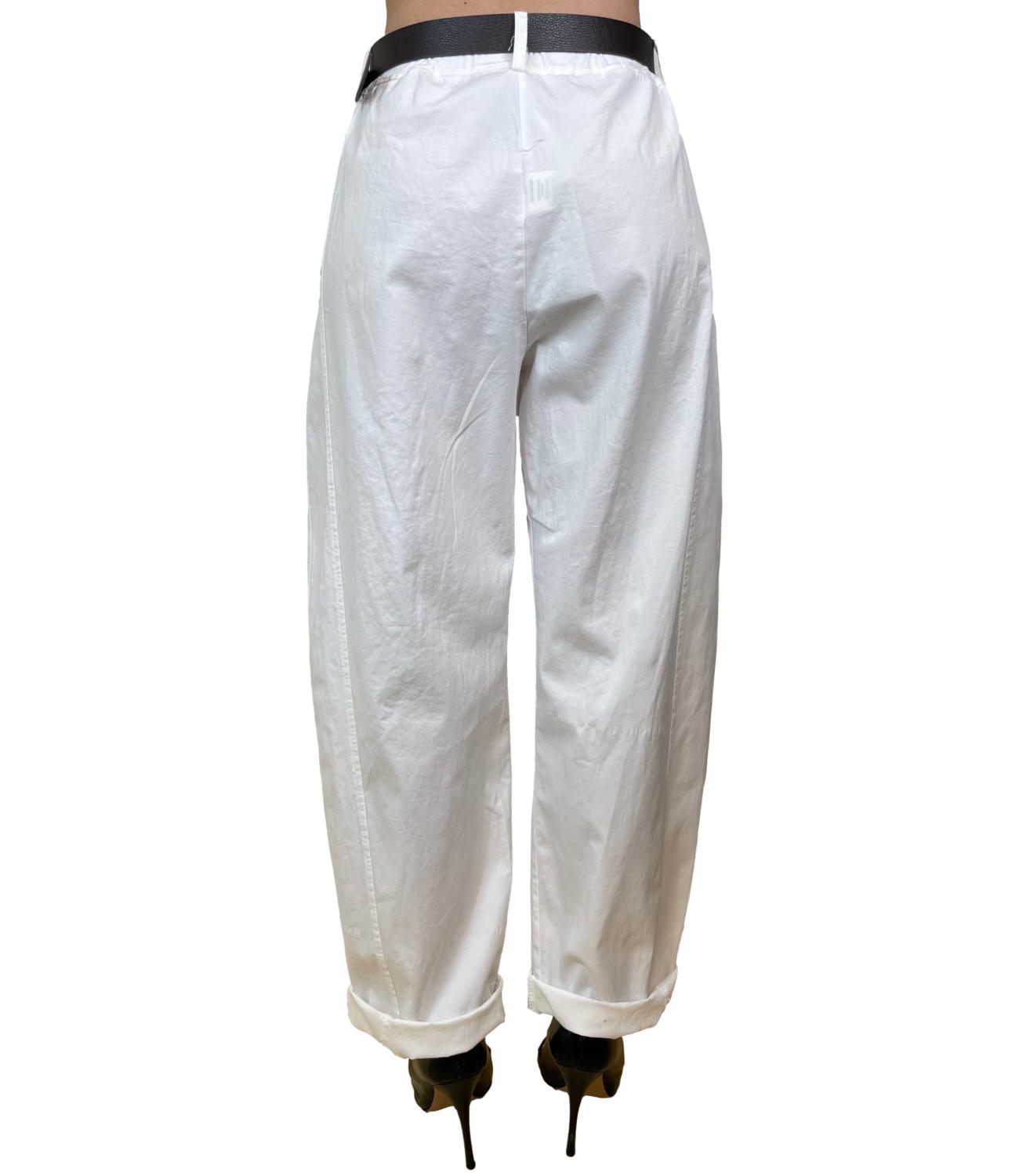 Susy Mix Pantalone Ovetto Latte Donna