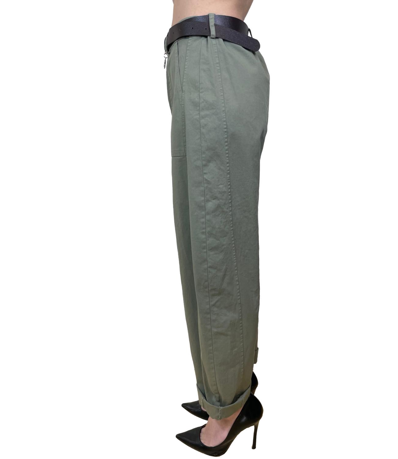 Susy Mix Pantalone Ovetto Militare Donna