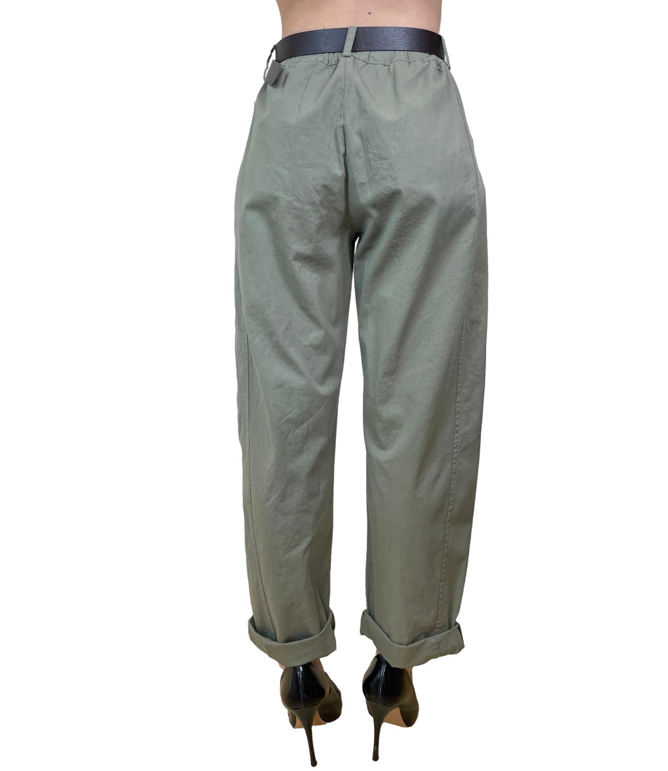 Susy Mix Pantalone Ovetto Militare Donna
