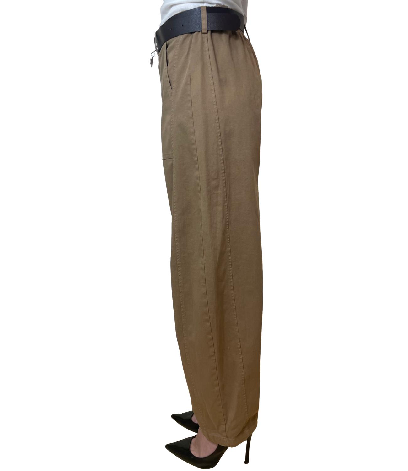 Susy Mix Pantalone Cammello da Donna