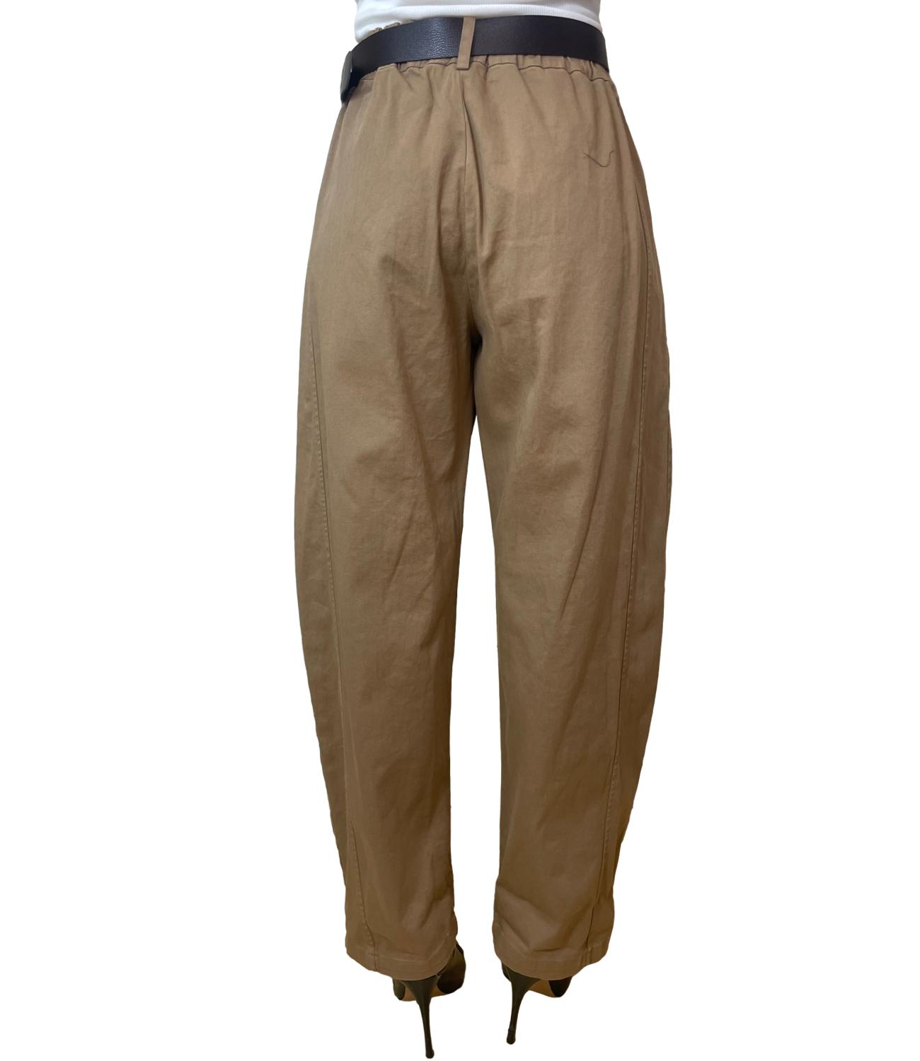 Susy Mix Pantalone Cammello da Donna
