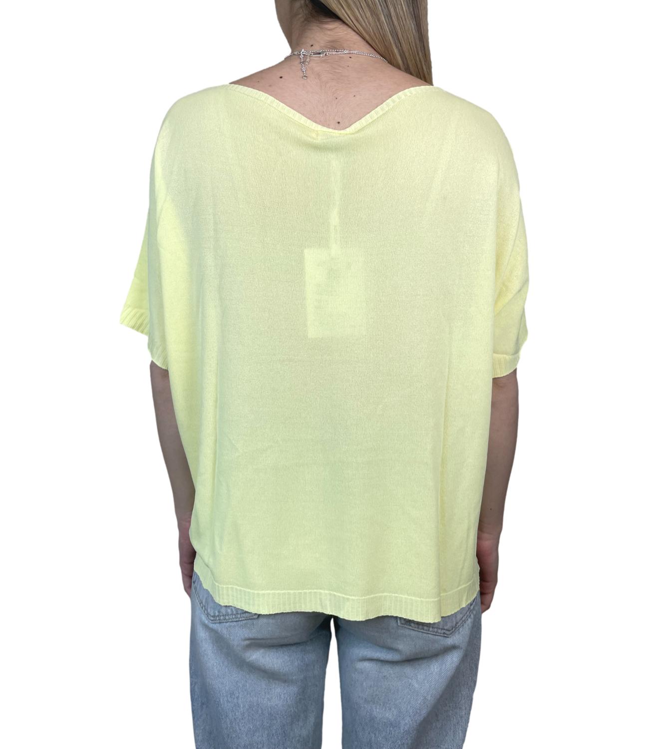 Susy Mix Maglia Giallo Donna