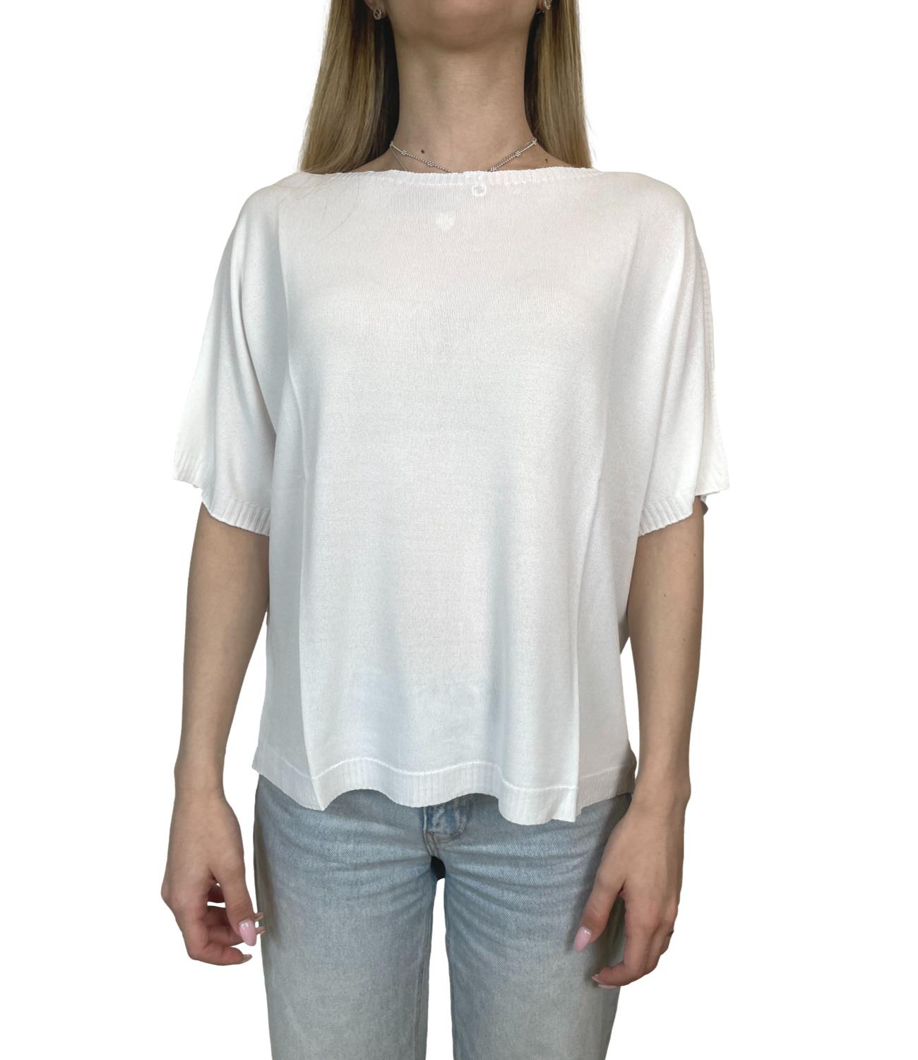 Susy Mix Maglia Latte Donna