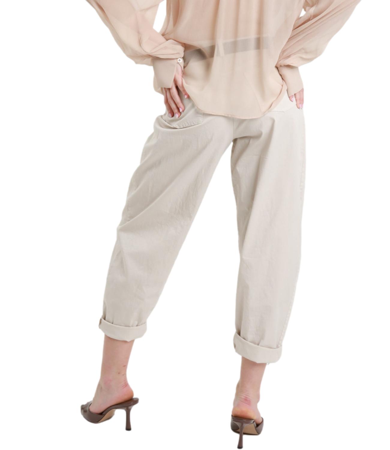 Vicolo Pantalone Cammello Donna