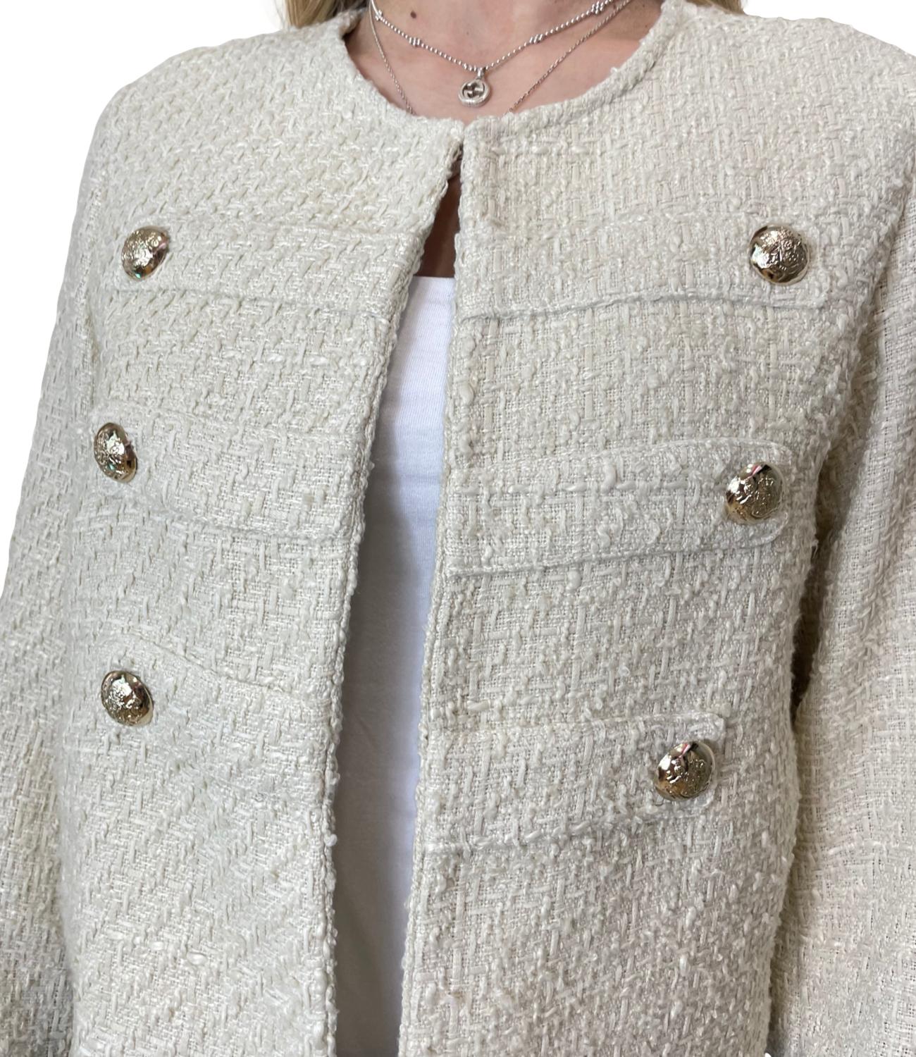 Susy Mix Giacca Panna Donna