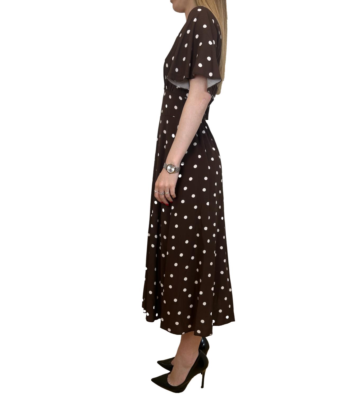 Susy Mix Abito Pois Moro Donna