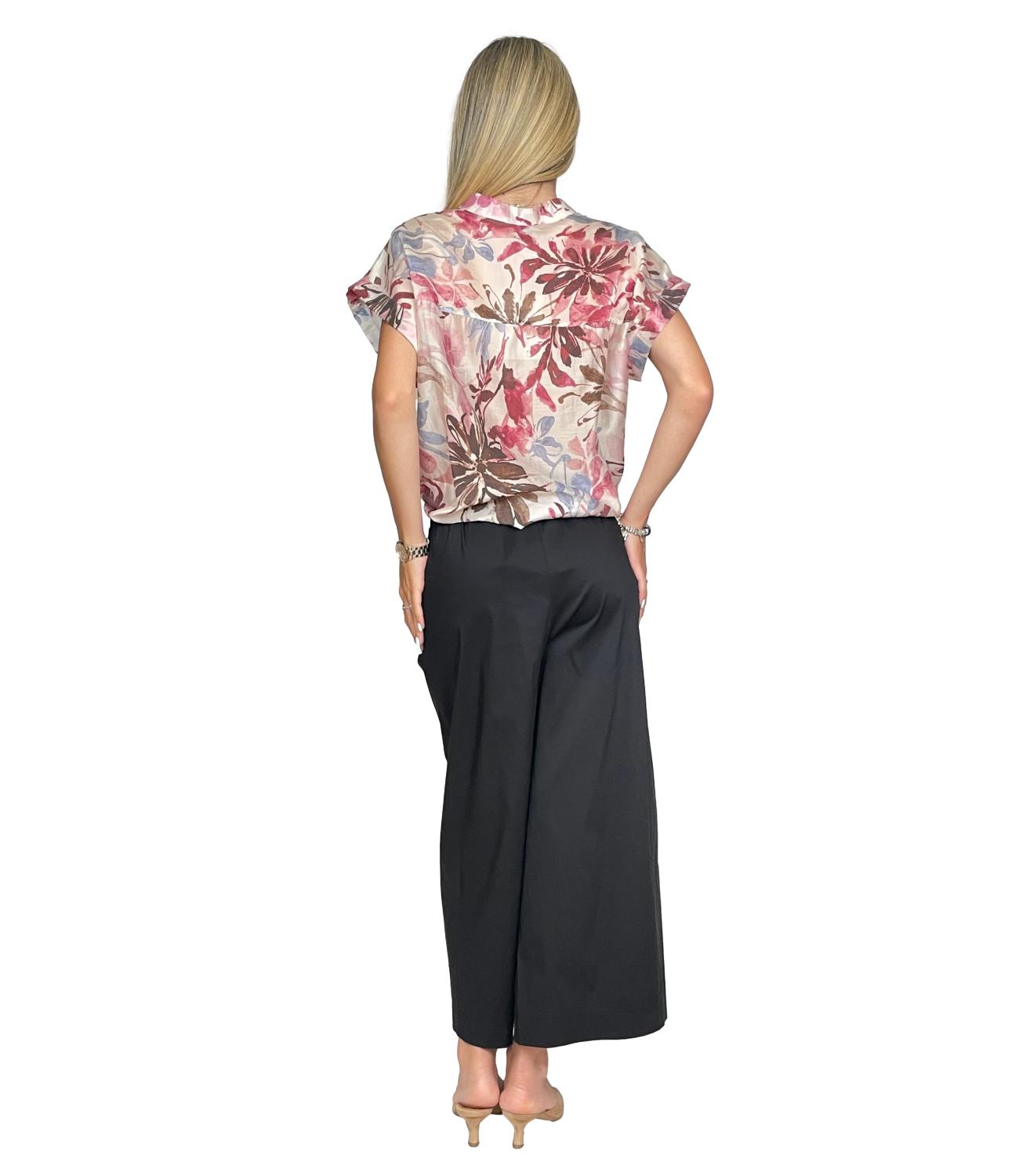 Susy Mix Pantalone Nero da Donna