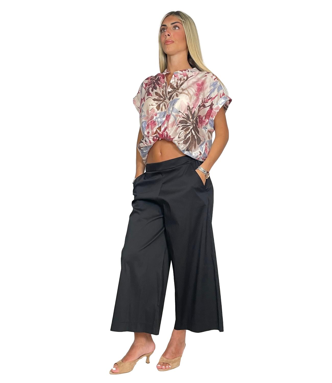 Susy Mix Pantalone Nero da Donna