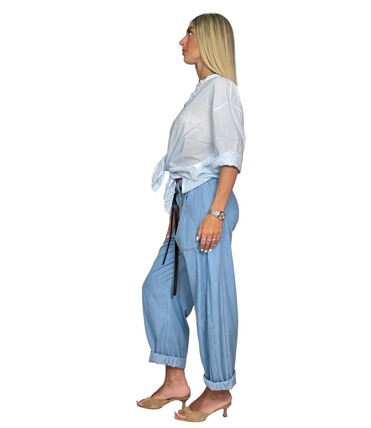 Susy Mix Camicia Azzurro da Donna
