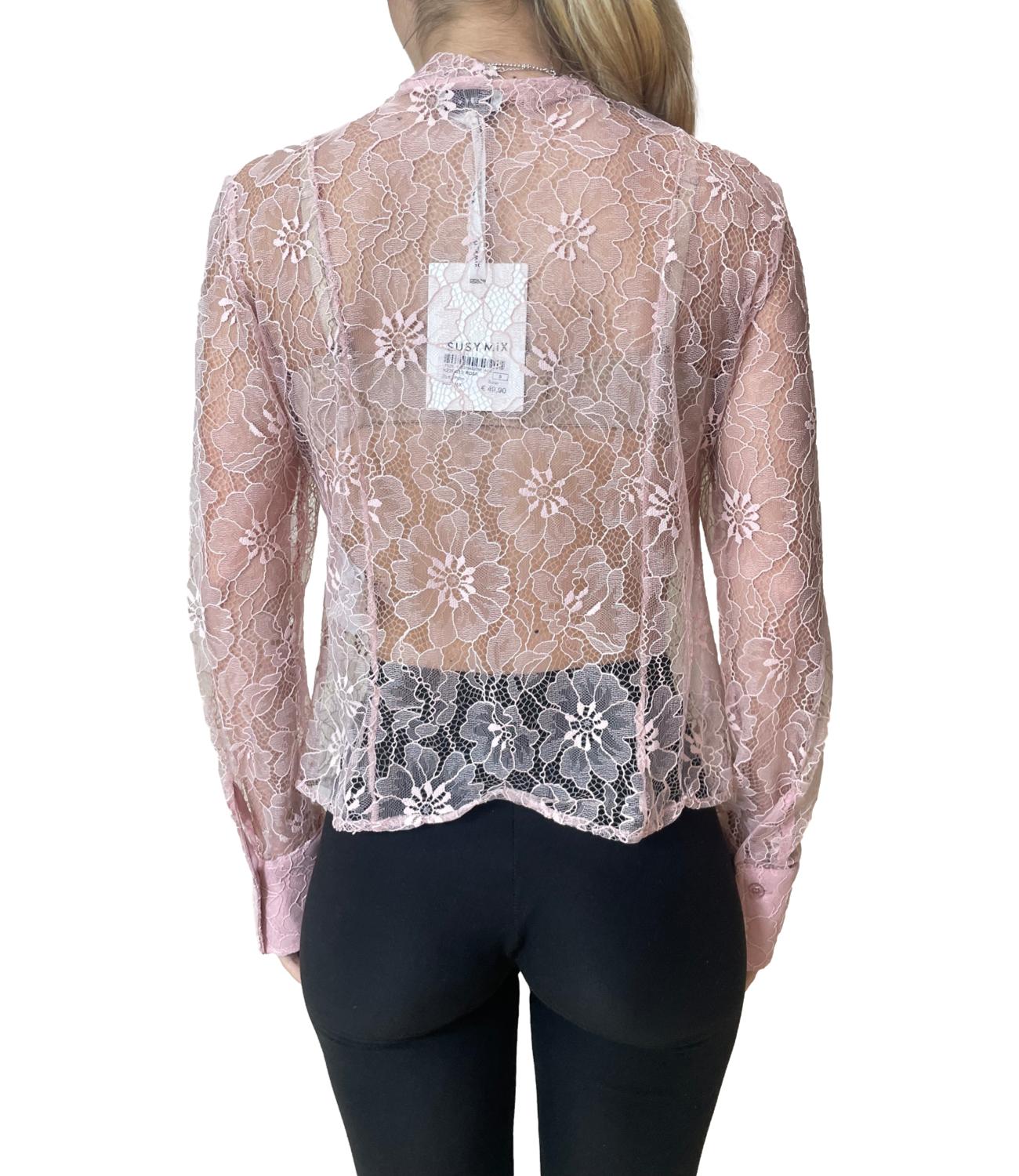 Susy Mix Blusa Rosa da Donna
