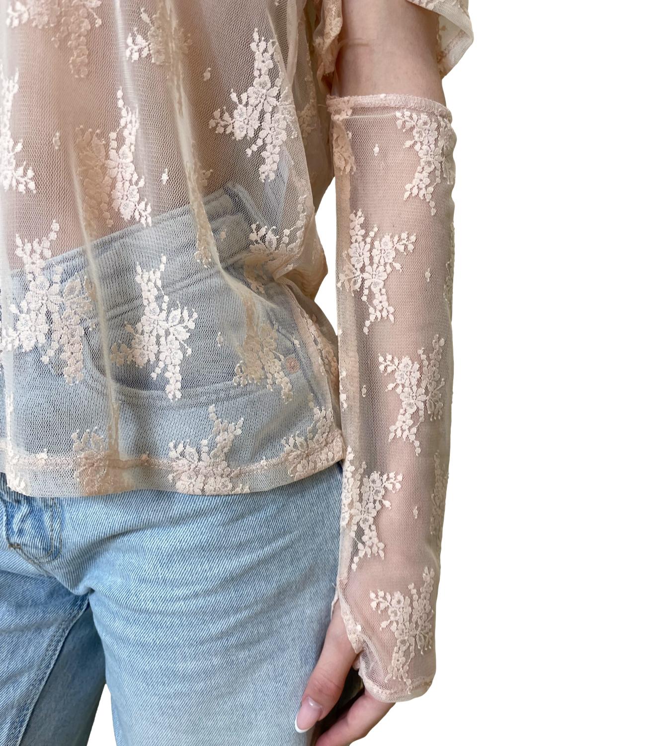 Susy Mix T-shirt Pizzo Rosa Donna