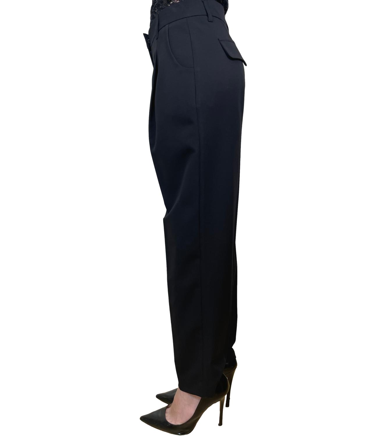 Susy Mix Pantalone Capri Nero Donna