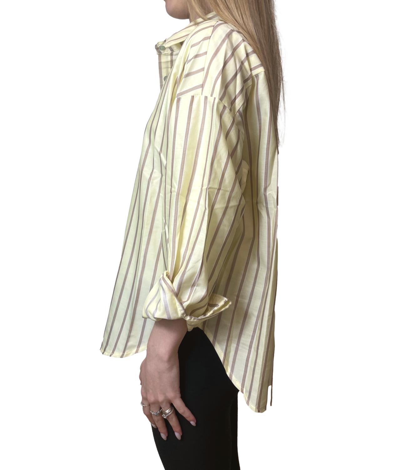 Susy Mix Camcia Gessata Gialla Donna